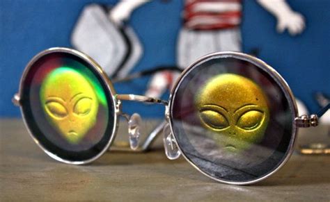 90s hologram sunglasses.